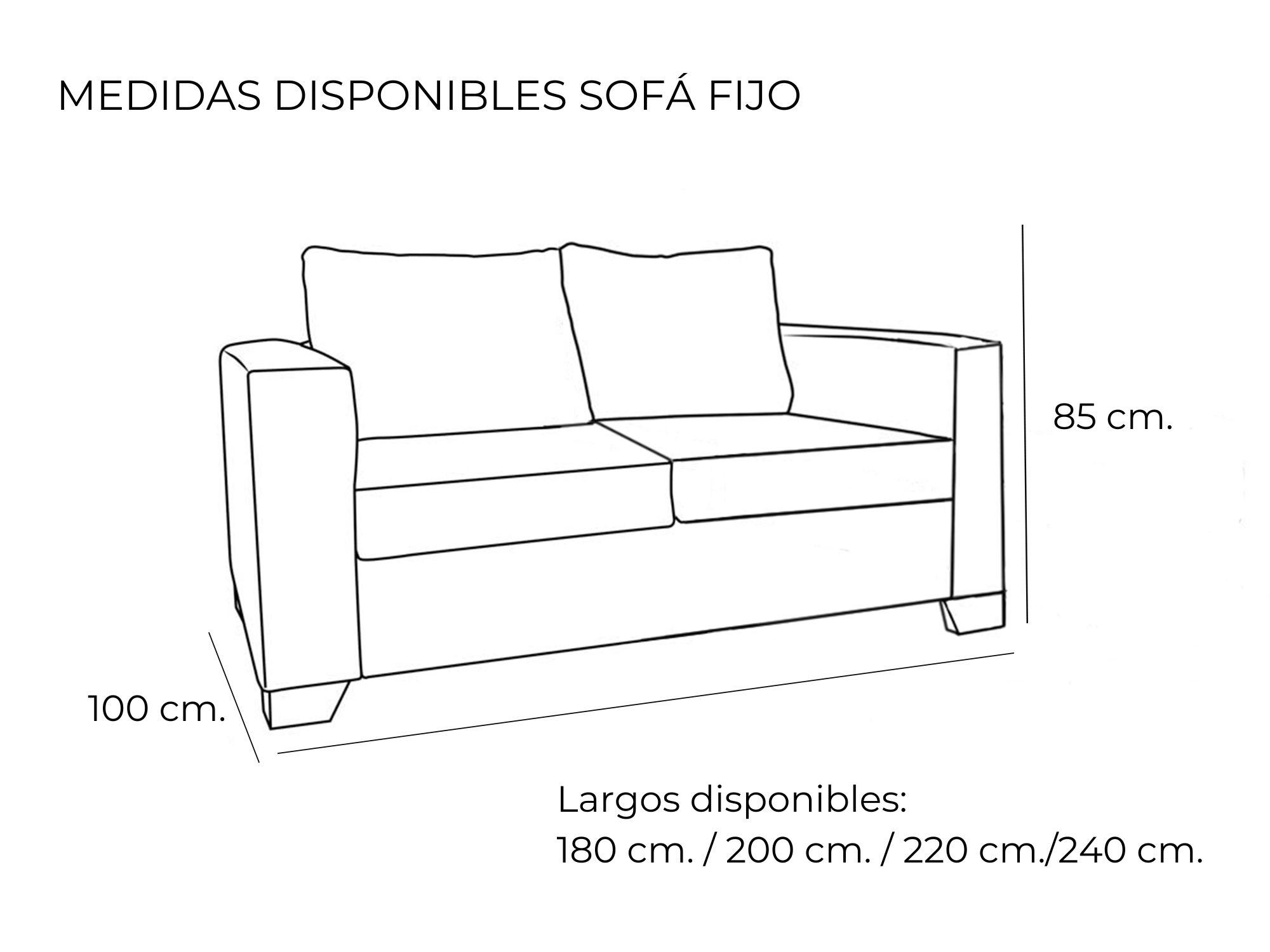 Sofá moderno de diseño Divani Charlot chaiselongue comprar online tienda
